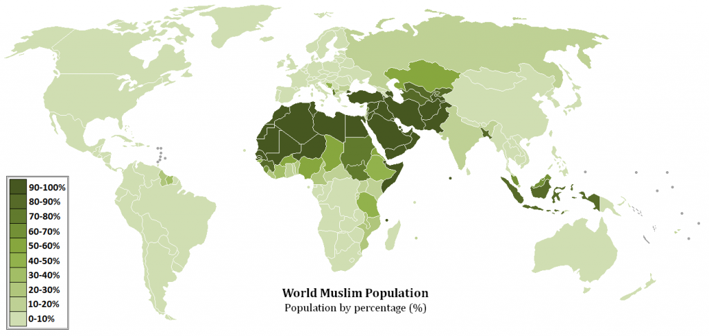 World Muslim Populations